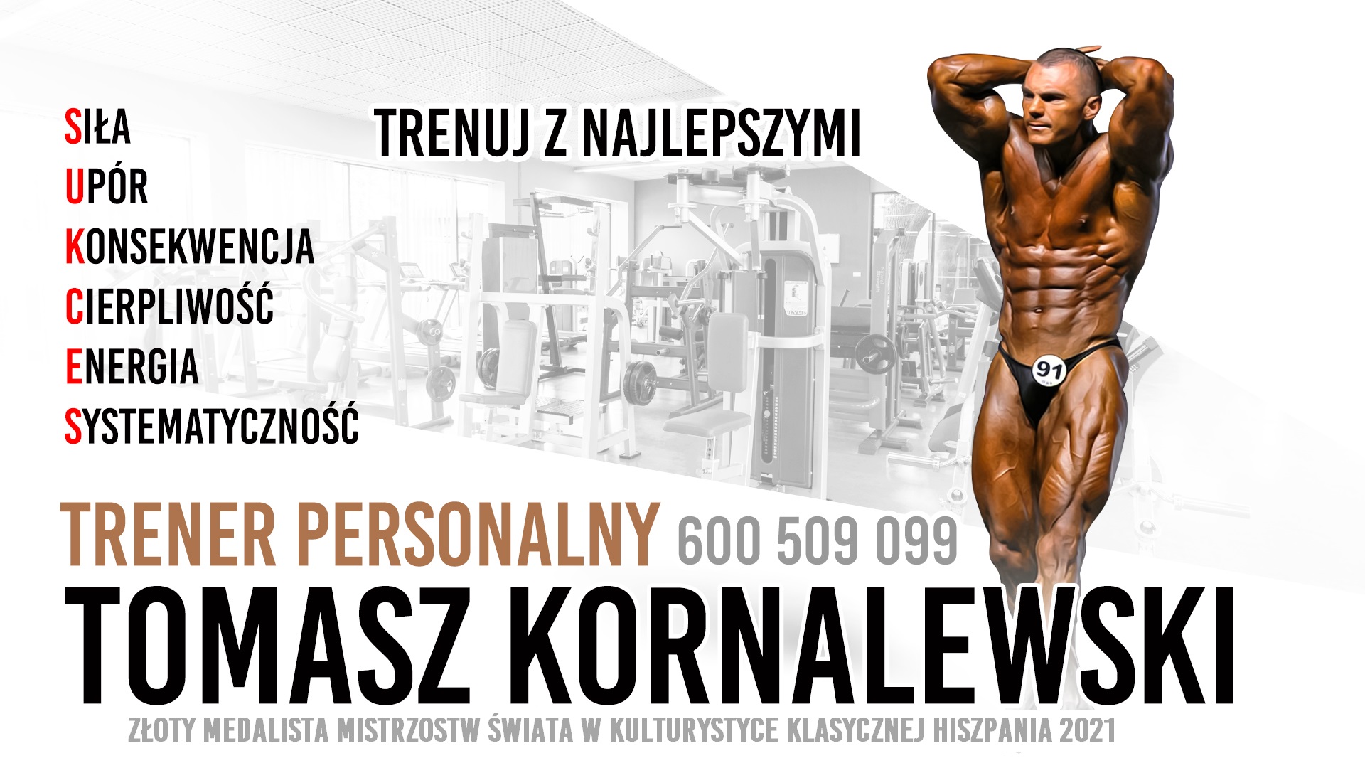 Trener indywidualny siłownia Atol Tomasz Kornalewski